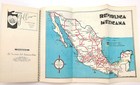 Carreteras   Highways Mexico 1956 Scarce Travel Maps tourist Hotel Guide