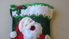 Christmas Stocking Felt Hand Stitched Merry Stockings Paws And Claus Finished