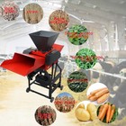 6-blade Hay Cutter Pulverizer Grass Straw Crusher With Hopper 220v 500-1000kg h
