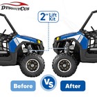 2  Full Lift Kits For Polaris Utv Rzr 800 Efi Front   Rear Mounting Bracket