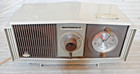 Vintage 1959 Motorola Model C4s Vacuum Tube Am Clock Radio  Tested   Working  