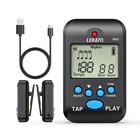 Lekato M65 Rechargeable Metronome Lcd Screen 10 Beat Sounds Volume Adjustable