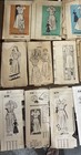 25 Vtg Women   s Dress Pattern Mccall   s Butterick Advance New York Rockabilly