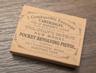 Paper Cartridge Boxes   31 Caliber Split Clamshell Style For Pocket Revolvers