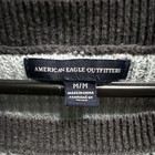 American Eagle Outfitters Men s Waffle-knit Colorblock Crew Neck Sweater M