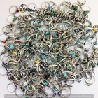 Charoite   Mix Gemstone 50pcs Rings 925 Sterling Silver Plated Bulk Lot Jewelry