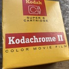 Kodak Kodachrome Ii Ka464 Color Movie Film Super 8 Cartridge 50ft Expired 12 68