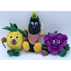 6 Vtg 1997-98 Veggie Friends Fruit Seedies Plush Bean Bags Ltd Edn Nos W Tags