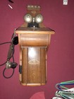 1938 Antique Danish Castle Old Hotel Crank Style Wall Fyns Telephone Phone