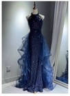 New Evening Formal Party Ball Gown Prom Bridesmaid Host Girls Dress Qyhs286