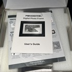 Pandigital 8  Lcd Digital Photo Frame - Interchangeable Wood   Acrylic Frame Nib