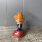 Dancing Scarecrow Solar Power Toy - Home Office Car Decor Red orange