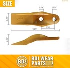 132-4720 Cat Skid Steer Bucket Teeth Aftermarket Teeth With Bolts And Nuts 10pk