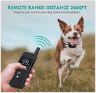 2600 Ft Dog Training Us Collar Rechargeable Remote Shock Pet Waterproof Trainer
