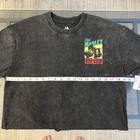 Bob Marley Acid Wash Concert T Shirt Retro Styling Reggae Music Medium Black