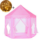Princess Castle Kids Play Tent Toys For 3-12 Years Indoor Girls Hexagon Playhous
