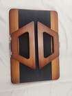 Shamrock Home Bamboo Couch Arm Table 15 8x 11 X 2 5 Brown See Pics