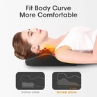 Boriwat Shiatsu Back Neck Massager Pillow Heat 3d Kneading Remote R7 Black