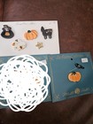 Mill Hill Ceramic Button Lot Of 14 -  Halloween Ghost Witch Pumpkins Bats Albe