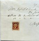 Antique 1862 Civil War Era Handwritten Receipt W  Stamp From New York