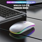 2 4ghz Usb Wireless Optical Mouse Mice For Apple Mac Macbook Pro Air Pc White