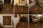 Natural Wool Old Oriental Rugs hand Woven knotted Size Approximately 2 1     2 9 