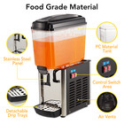 4 75 Gallon Commercial Beverage Dispenser Cold Juice Ice Drink Dispenser