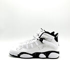  new  Youth Grade-school Boy Nike Air Jordan 6 Rings J  gs  White  323419 111 