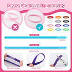 36 Pcs Puppy Collar And Leash Set  Adjustable New Born Dog Collars And Leash Set