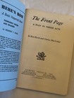 The Front Page Ben Hecht Charles Macarthur -vintage Acting Edition Samuel French