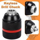1 2-inch Ha3jaw Keyless Chuck For Bosch Sds-plus Hammers  3-jaw Self-tighten Dri