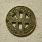 Honolulu Rapid Transit Company  hawaii  Transit Token- Hi240c