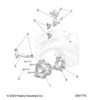Polaris Fuel Injector  Se  Genuine Oem Part 2521796  Qty 1