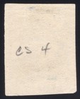 Confederate States  Csa  4 Blue  Stone 2 Position 33  Mng  Well Centered 