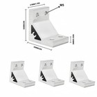 4pcs 90-degree Angle Corner Bracket For 2040 Aluminum Extrusion Cnc Diy Project