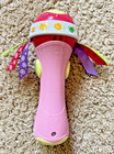 Vtech Babble And Rattle Pink Girls Ribbon Dog Microphone Toy Kids Toddler Baby