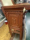 Antique Theater Seats Cast Iron M S Movie Room Ms Initials Vintage Seat Man Cave
