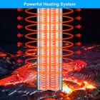2 4pcs Heater 500w Aquarium Fish Tank Submersible Adjustable Heater 500 Watts
