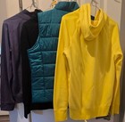 Lot Of 4 Womens Activewear Jackets Size L Champion Vest Hoodie
