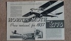 De Havilland Hornet Moth   Dh86a - Genuine 1936 Centrefold 16  Magazine Adverts