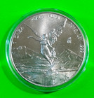 2010 1 Oz Silver Libertad Bu   Banco De Mexico Silver Coin    Mexican Onza   