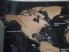 Scratch Off World Map 30 X 40cm
