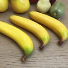 Artificial Faux Fake Decorative Fruit Lot Of 12 Pieces Vintage