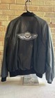 Harley Davidson Rare Men Leather Bomber Jacket Vintage 100th Anniversary Xl