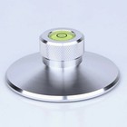 Preffair Aluminum Turntable Record Weight Clamp Stabilizer With Bubble Level New