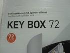 Durable Key Box 72 1955 23 - Attractive Aluminum Key Box Holds 72 Keys  Nib