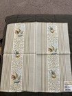 Longaberger Capricornia Cotton Napkin By Rose Tree  Set Of 8