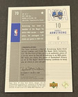 2002-03 Sp Game Used Ed   70 Darrell Armstrong 3-color Game Worn Jersey Magic