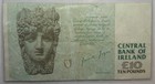 1999 Ireland 10 Pound Bank Note 28 04 99   722b 