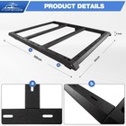 2005-2023 Toyota Tacoma Double Cab Roof Rack Heavy Duty Steel 300lb Bolt-on